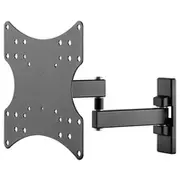 Goobay  Wall mount 49714 Fullmotion S Tilt Swivel Tv wall Basic Black 4040849497148 stiprinājums