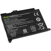 Green Cell Bp02Xl for Hp Pavilion 15-Au 15-Au051Nw 15-Au071Nw 15-Au102Nw 15-Au107Nw 15-Aw 15-Aw010Nw  Hp150 akumulators baterija portatīvajiem datoriem