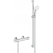 Grohe Grohtherm 800 Thermostatic Shower Valve 1/2  wth Showerhead 4005176766466 34566002 jaucējkrāns