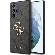 Guess 4G Metal Logo Case fur Samsung Galaxy S23 Ultra - grey Guhcs23L4Gmggr 3666339114923  138081-Uniw 57983112877 Gue002631-0