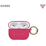 Guess Guacapsilglfu Īpaši plāns Silikona aizsarg-maciņš priekš Airpods Pro Mwp22Zm/A austiņām Fuchsia Rozā 
