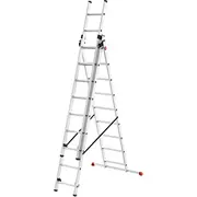 Hailo Kapnes kombinejamas Profistep Combi / aluminija 3X9 pakapieni 037309007  4007126025159 416265