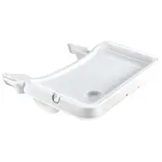 Hauck Alpha Tray -Syottotuolin tarjotin  valkoinen 66187 661871