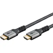 High Speed Hdmi Trademark  Cable with Ethernet 2 m Sharkskin Grey - connector male Type A connect 64994 13540305