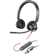 Hp Poly Bw 3320 Stereo -M Usb-C Usb-C/A  8X220Aa austiņas
