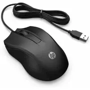Hp Wired Mouse 100  6Vy96AaAbb aksesuārs portatīvajiem datoriem