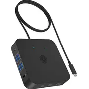Icy Box Ib-Dk4090-C 12In1  3X Hdmi Lan Usb Ib Dk4090 C 60854 dock stacijas Hdd adapteri