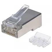Intellinet Rj45 Modular Plugs  Cat6A Stp 3-Prong gold plated contacts 90 pack 790680 tīkla kabelis
