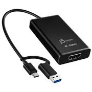 J5Create 4K Hdmi Capture Adapter  4712795086607 Jva11-N adapteris
