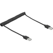 Kabel Usb Delock Usb-A - 0.8 m Czarny 90124 4043619901241  Joinedit69993026