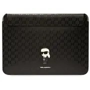 Karl Lagerfeld Sleeve Klcs16Sakhpkk 16 czarny/black Saffiano Monogram Ikonik  3666339170530 152140-Uniw Kf001671 Kf001671-0