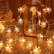 Lampki choinkowe Aigostar  Led snowflake/star - 3M/20 lampek cieple biale/warm white zasilane bat. 3Xaa Ehd-Ls04 14748647 5906849663060 Joinedit70933396