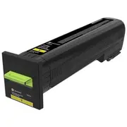 Lexmark 72K2Xye Toner 22000 pages yellow Lasertoner  Patrone kārtridžs