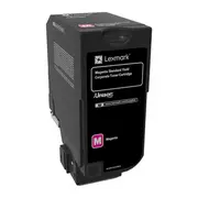 Lexmark 74C2Sme Laser cartridge Magenta Lasertoner / Patrone  toneris