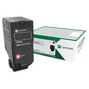 Lexmark 75B20M0 Lasertoner 10000 pages Magenta / Patrone  toneris