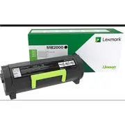 Lexmark Ms/Mx 3/4/5/617 51B2000 Monochrome Laser  Black kārtridžs