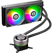 Lian Li Galahad 240 V2 Komplett-Wasserkuhlung  Drgb - schwarz Aio v2 Rgb Black ūdens dzesēšanas sistēmas piederumi