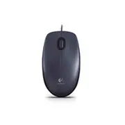 Logi M90 corded optical Mouse grey  910 001793 5099206021860 910001793 Datora pele