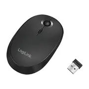 Logilink Maus Funk  Bluetooth 2.4Ghz 800/1200/1600Dpi schw. Id0204 Datora pele