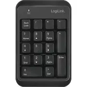 Logilink Wireless keypad  Bluetooth v5.1 black Id0201 klaviatūra