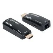 Manhattan  kompakter 1080P Hdmi over Ethernet Extender Kit 207539 adapteris
