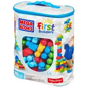Mega Bloks First Builders - Blue 80El Bag. Cyp72 / Dch63  Cyp72/Dch63 konstruktors