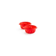 Lekue Mini veidnes komplekts silikona  2 gab. - Red 880803 Virtuves piederumi