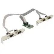 Minipcie I/O Pcie full size 4 x Serial Rs-232  95243 Serveru aksesuāri