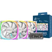 Montech Ax120 Pwm Argb Fan  3 Pack White 4710562748291 In 1 W 3In1 Lumt-013 aksesuārs datorkorpusiem