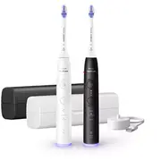 Philips - Sonicare White  and Black Electric Toothbrushes Series 6500 Hx7419/01 8720689021609 Phihx741901 Z101598 mutes higiēnai
