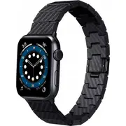 Pitaka Carbon fiber strap  black - Aw Ultra 2/149Mm 9/8/7 45Mm/6/Se/5/4 44Mm/3/2/1 42Mm Awb2307