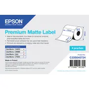 Premium Matte Label - Die-Cut Roll 102Mm x 152Mm  800 labels C33S045724 papīrs