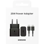 Samsung Charger 25W with cable black  Ep T2510Xbegeu 155761-Uniw 57983117910 8806094912029 Accsmsam0416 Ept2510Xbegeu Z068016 iekārtas lādētājs