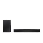 Sharp Compact 2.1 Soundbar with Wireless Subwoofer  Ht-Sbw121 240 W Bluetooth Black connection Ht Sbw121 4550556175029 datoru skaļruņi