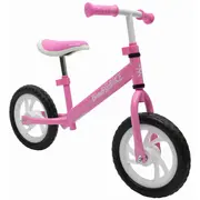 Skrejritenis Bimbo Bike 12  roza/balts 75901 8052194759013
