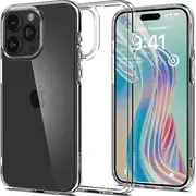 Spigen Crystal Hybrid  crystal clear - iPhone 15 Pro Max Acs06446 8809896747554 Joinedit57720749 maciņš apvalks mobilajam telefonam