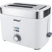 Steba To 10 Bianco  toaster white / stainless steel 049100 Tosteris
