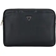 Torba Guess Sleeve 14AposApos Grained Zipper  Pocket Triangle Logo czarny 14916179 3666339310158 Joinedit72879709