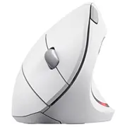 Trust Verto Vertical Ergonomic wireless mouse white 25132  8713439251326 Datora pele