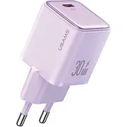 Usams Ład. siec. 1Xusb-C Pd30W 3A Only head Pd3.0 Fast Charging purpurowypurple X-Ron Series Cc186Tc03 Us-Cc186  13512657 6958444904948 iekārtas lādētājs