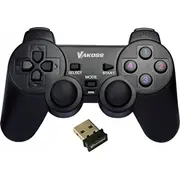 Vakoss Gamepad Wireless With Dual-Shock Function  Gp 4705Bk spēļu konsoles gampad