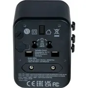 Verbatim Universal Reiseadapter Uta-02 mit 1Xusb-A  1Xusb-C retail 49544 aksesuārs portatīvajiem datoriem