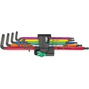 Wera 967/9 Tx Xl Multicolour Hf 1 L-Key set  05024470001