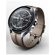 Xiaomi Watch 2 Pro - 4G Lte Silver Case with Brown Leather Strap  6941812724774 Bhr7210Gl 40-56-8017 47002 Viedais pulkstenis smartwatch