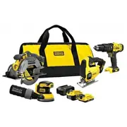 Zestaw elektronarzedzi Stanley 4 Elektornarzedzi 18V V20 12.0Ah 14.0Ah 1 Szt Sfmck412Mds-Qw 5035048837917  Joinedit75642279