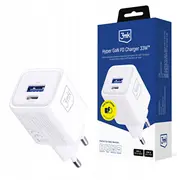 3Mk Hyper Charger Pd 33W Gan Qc4 White  5903108684323 iekārtas lādētājs