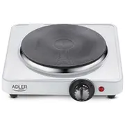 Adler Ad 6503 hob White Countertop Sealed plate 1 zones  5908256834460 Ad6503 plīts virsma