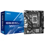 Asrock H610M-Hdv/M.2 R2.0 motherboard  H610M Hdv/M.2 pamatplate mātesplate