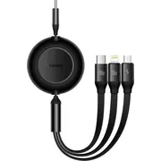 Baseus Camj010201 Usb cable 1.1 m 3.2 Gen 1 3.1 C C/Micro Usb-A/Lightning Black  6932172609139 kabelis