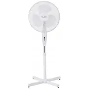 Blow 44-064 Jaudīgs 45W regulējams ventilators uz garās kājas ar 3 Ātruma līmeņiem / Griešanās funkciju Melns  44 064 Klimata iekārta